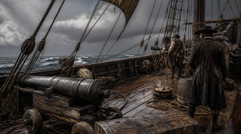 Pirate Ship Deck Scene