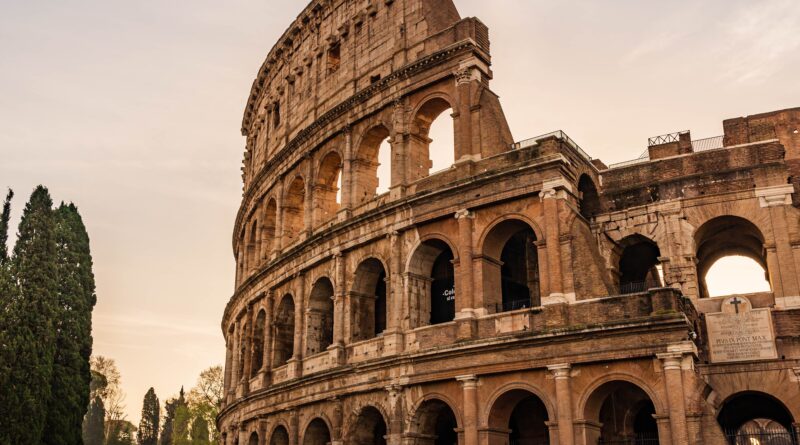 Colosseum entrance passageway vomitorium